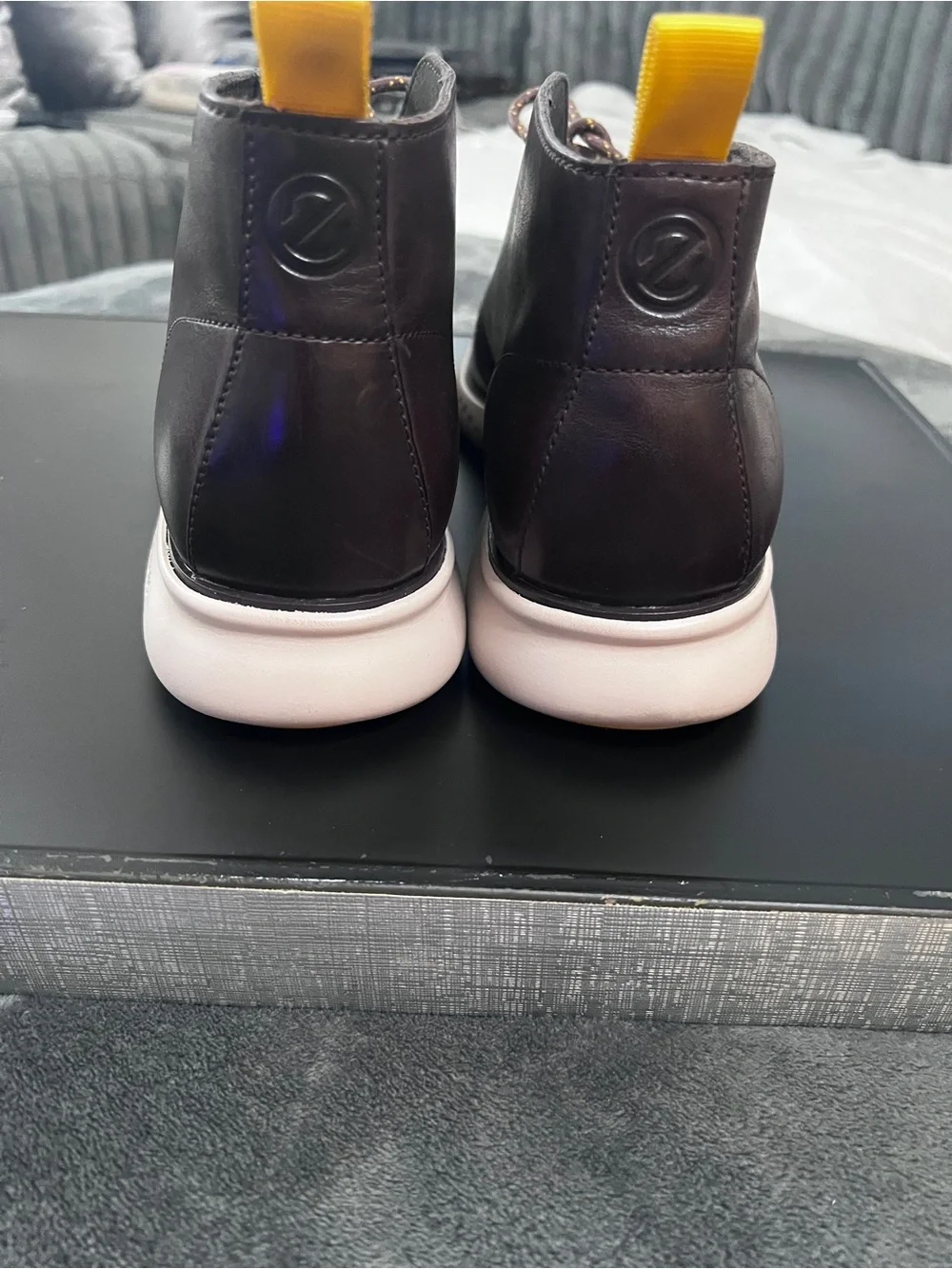Cole Haan 2.ZERØGRAND Leather Chukka Boots Brown Men’s 10.5